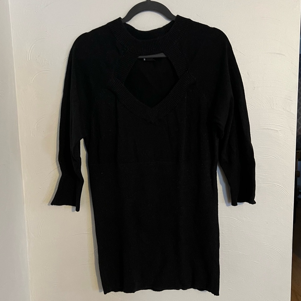 3/4 Sleeve Shimmery Sweater